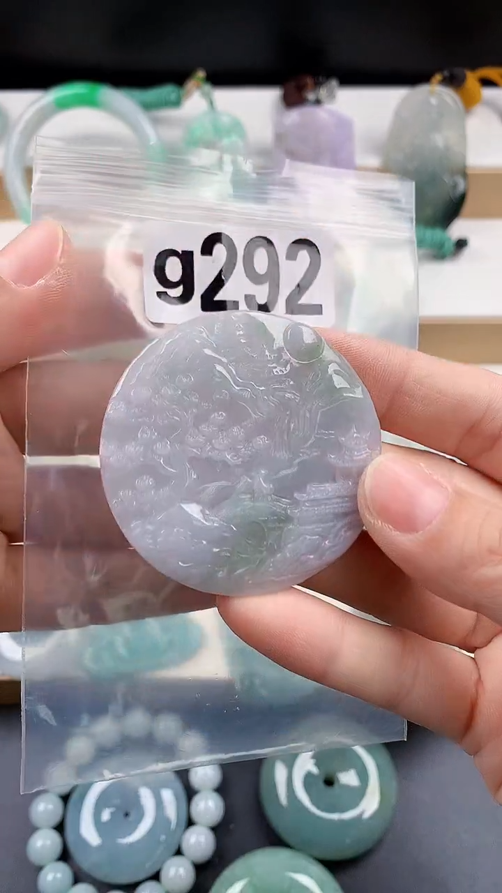 颈饰未镶嵌翡翠天然翡翠吊坠挂件