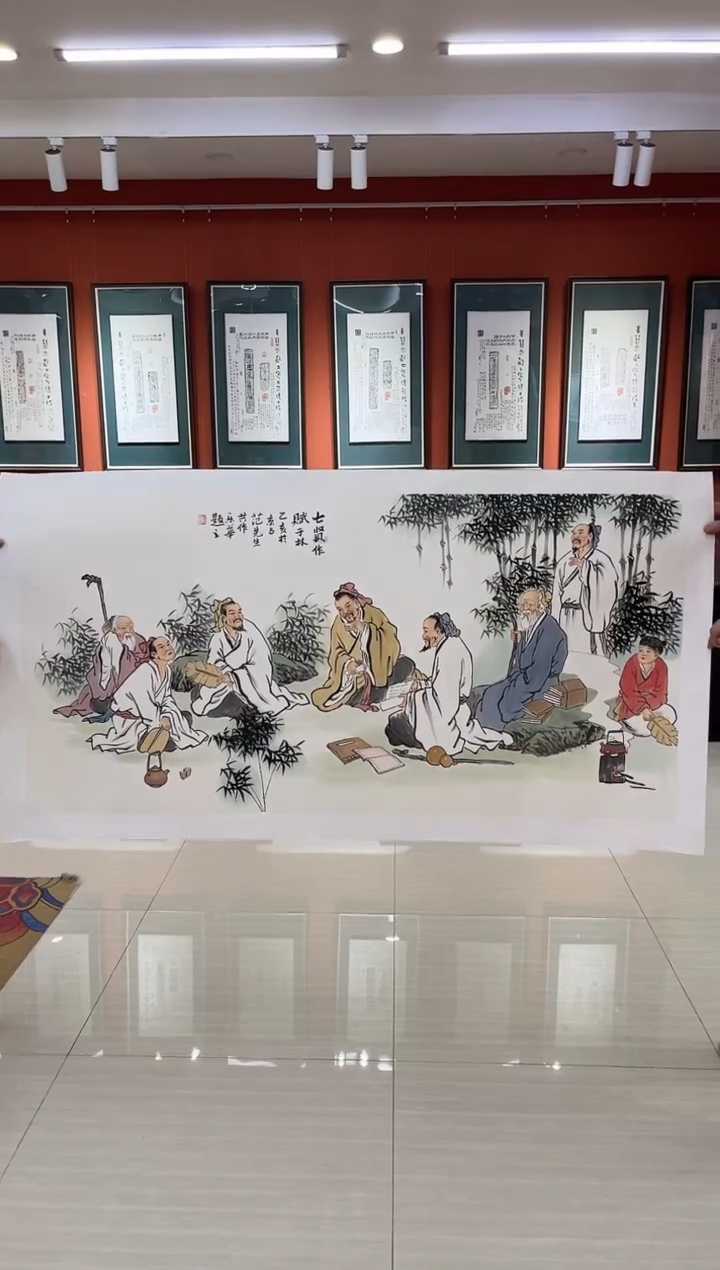 【闪购商品】国画郑乐华绘画手绘作品18-58