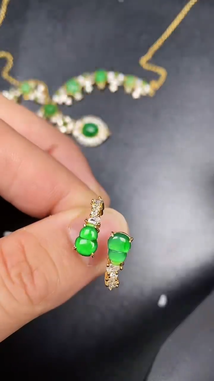 银S925镶嵌戒指翡翠3610