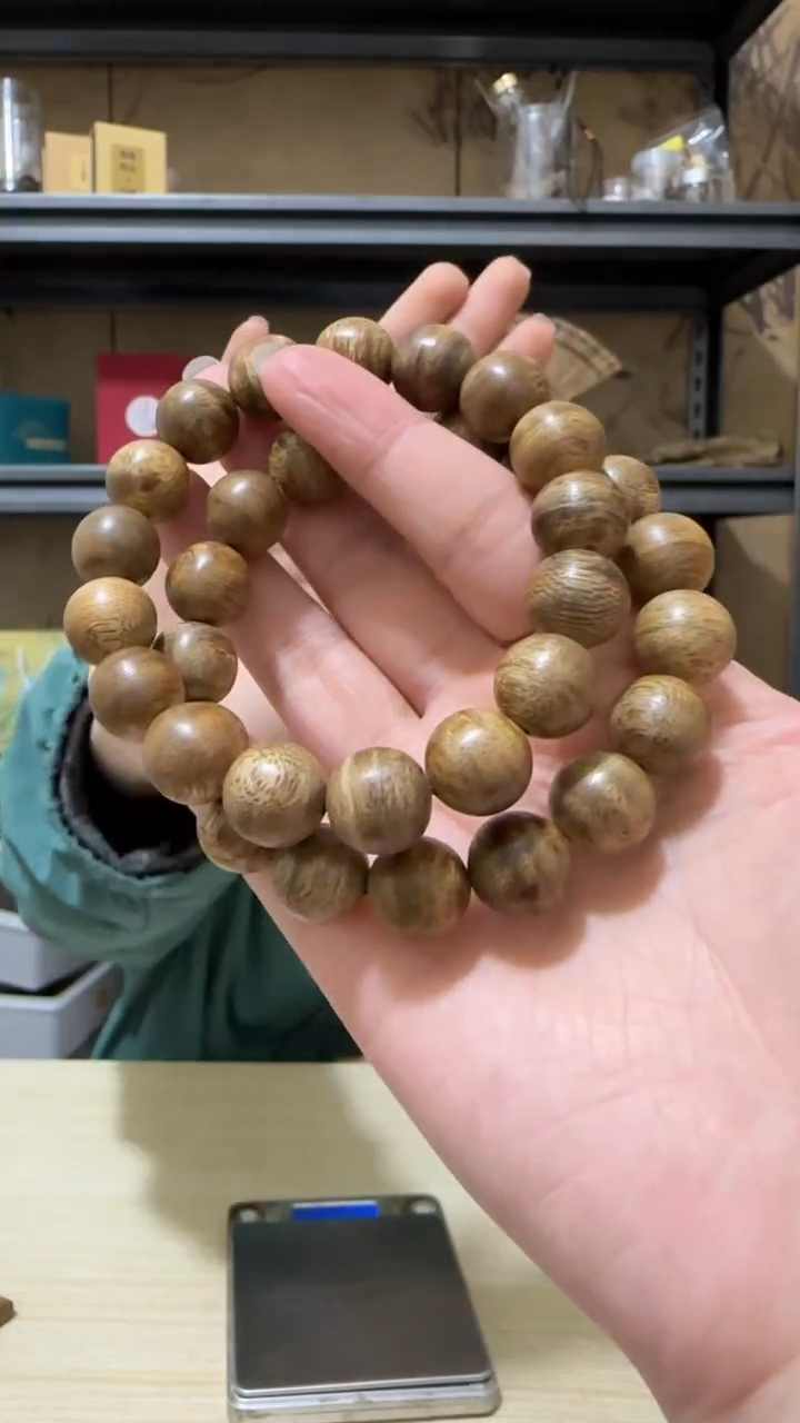 【闪购商品】沉香手串15号海南水阁野料手串多样性一条卡12