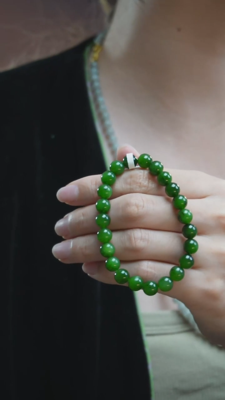 未镶嵌手串和田玉X8