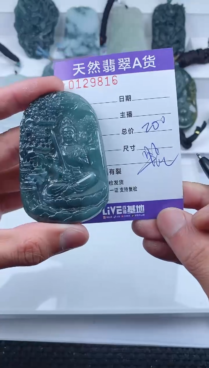 【闪购商品】翡翠颈饰未镶嵌         