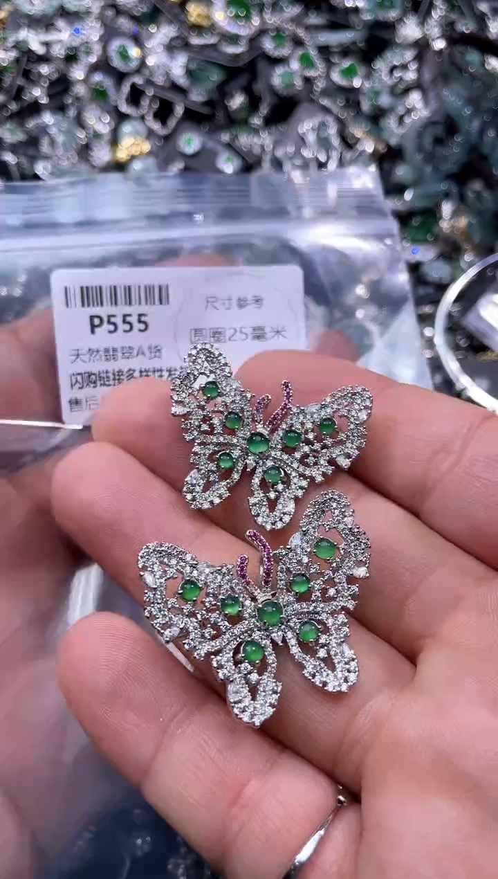 【闪购商品】翡翠颈饰未镶嵌P555多样性发其一