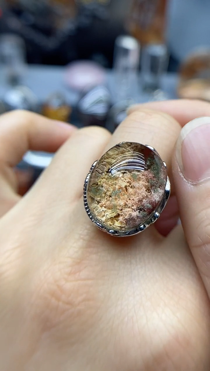 【闪购商品】水晶戒指银S925镶嵌水晶