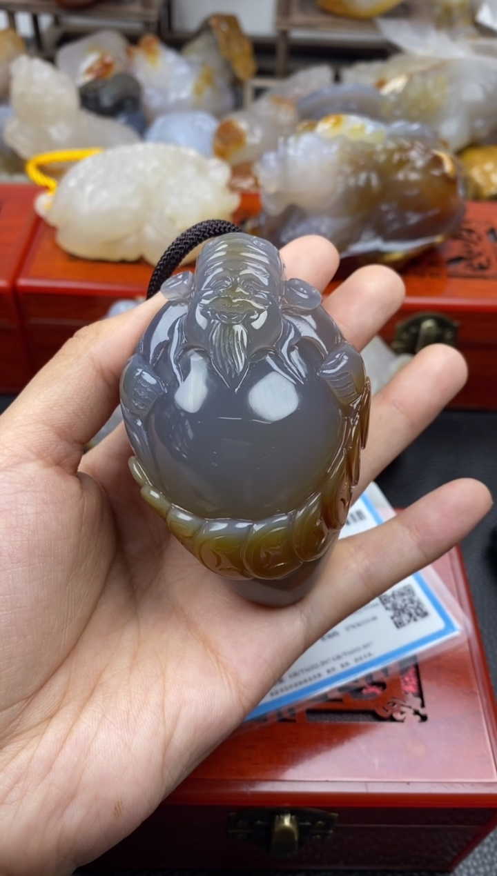 【闪购商品】玛瑙/玉髓手把未镶嵌00