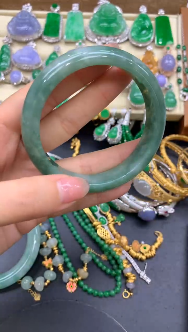 【闪购商品】翡翠手镯未镶嵌375-中国好珍宝
