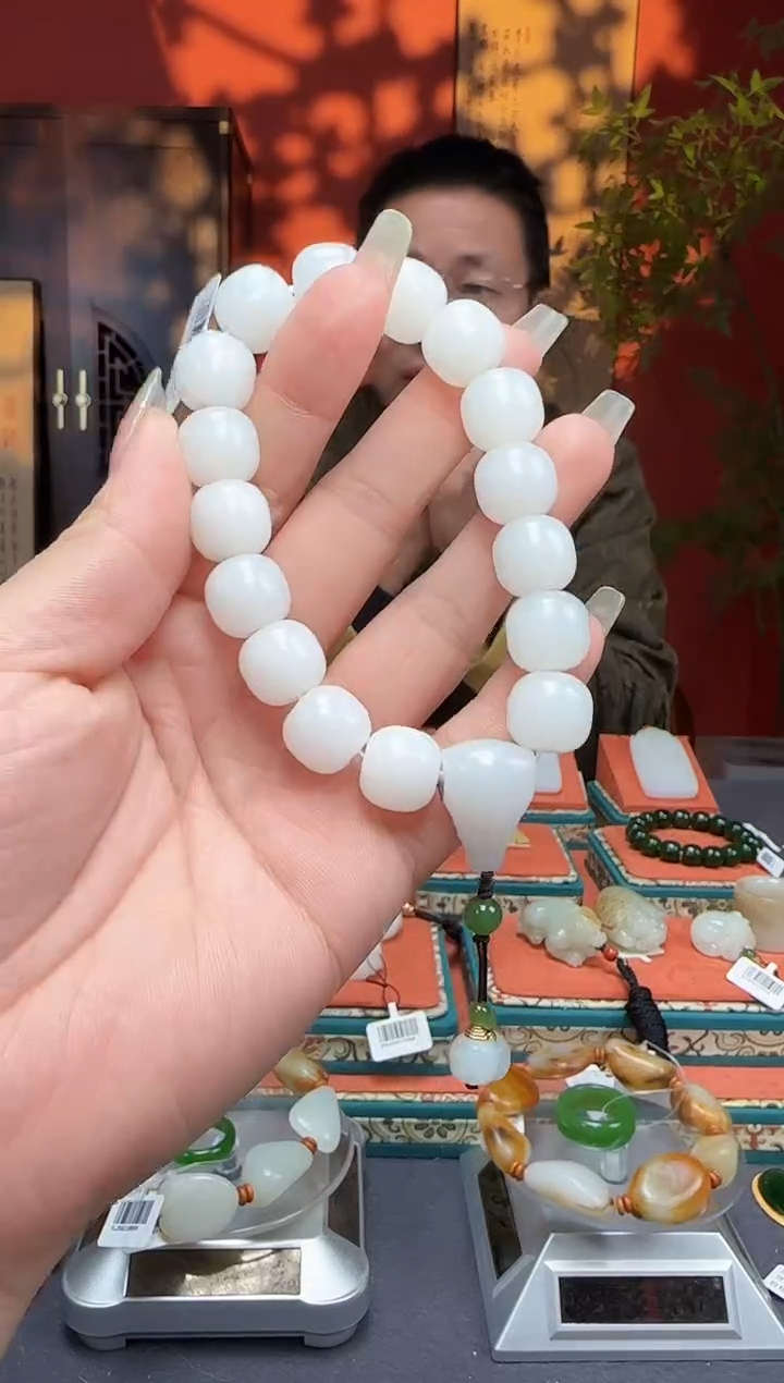 【闪购商品】和田玉手串未镶嵌手持