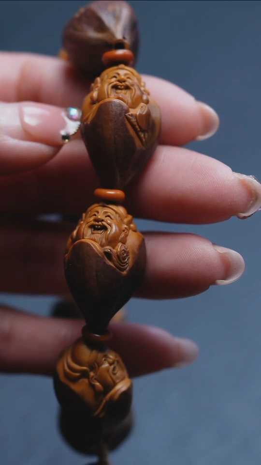 【闪购商品】橄榄核吊坠苏工橄榄核