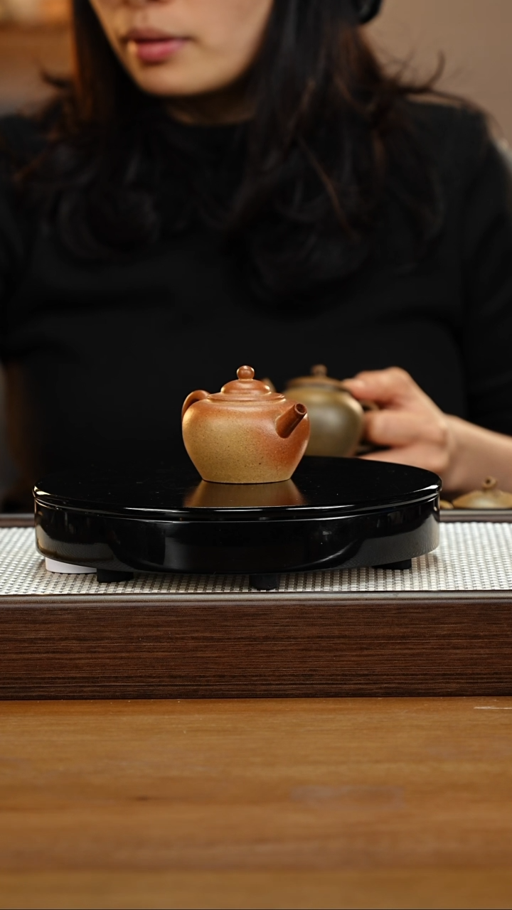 【闪购商品】紫砂茶壶柴烧小团圆 70cc