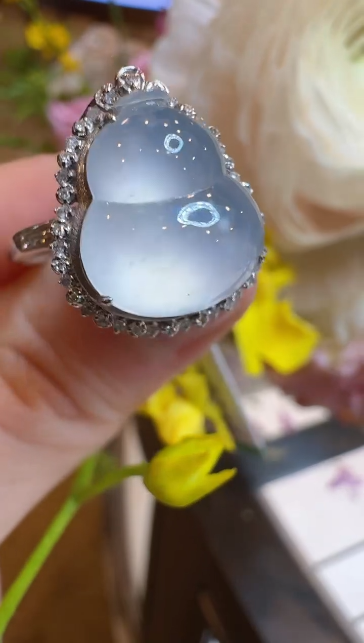 【闪购商品】翡翠戒指18K金镶嵌多样性团购发一件