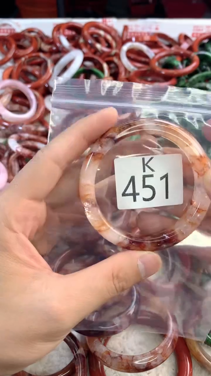 水晶手镯K未镶嵌水晶451-58