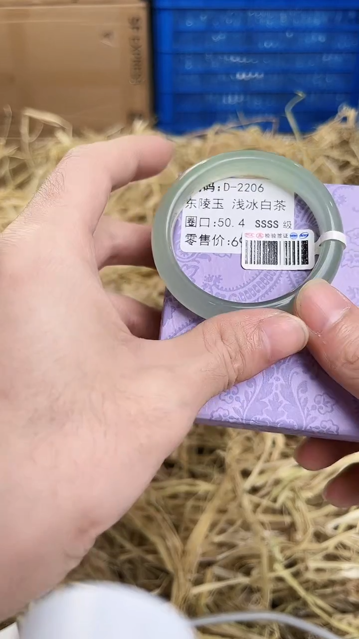 未镶嵌手镯石英质玉D-2206