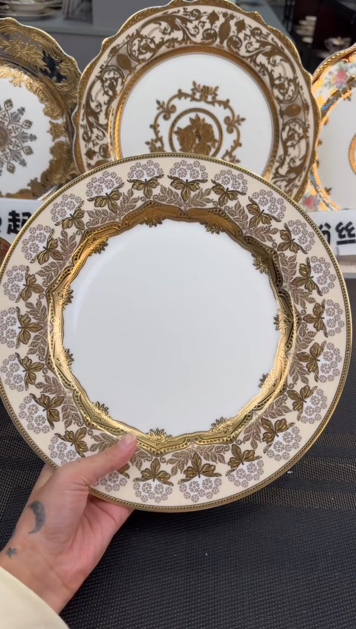 【闪购商品】瓷片10.5英寸平盘福利款 微瑕