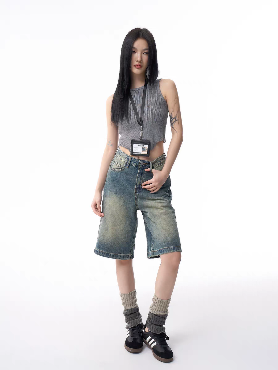 忘忧河孤品春秋女款牛仔听号下单