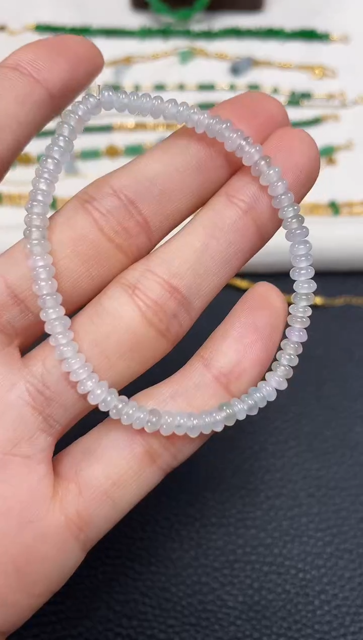 【闪购商品】翡翠套链未镶嵌一个  JK710