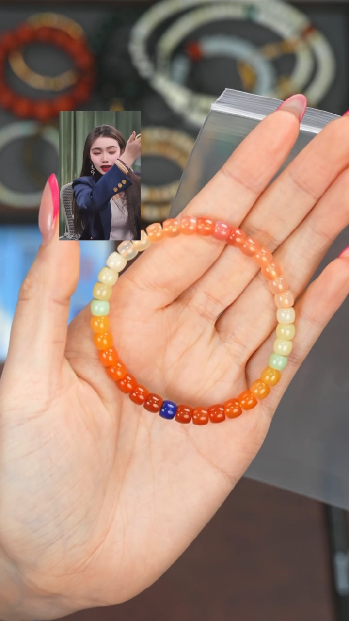 【闪购商品】石英质玉（黄龙玉）手串未镶嵌111111111