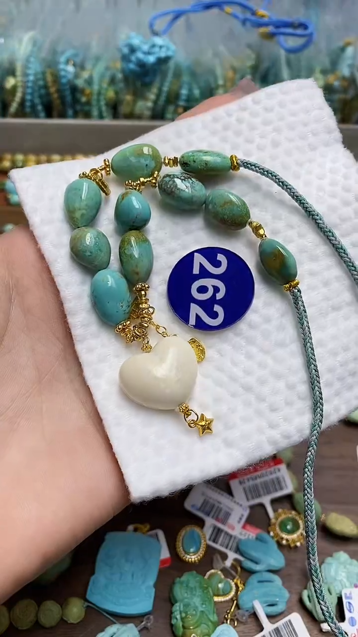 【闪购商品】绿松石项链未镶嵌262