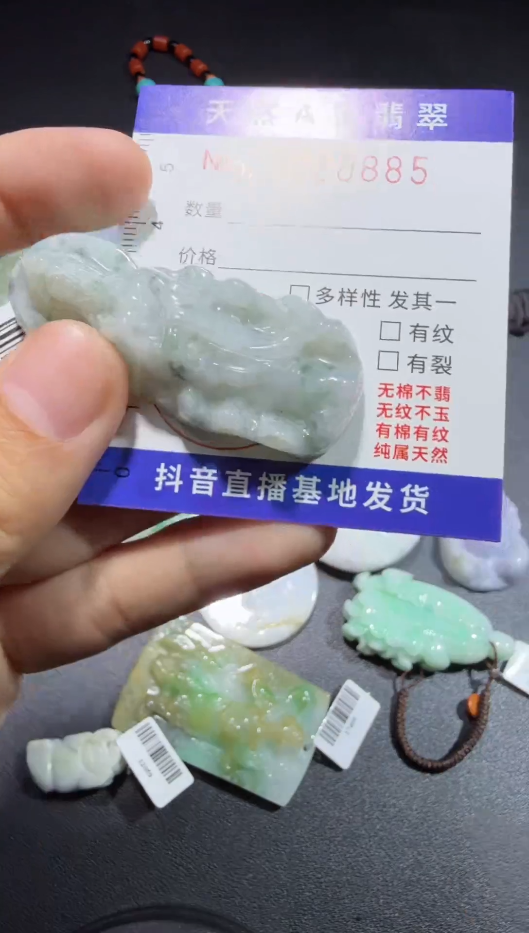 【闪购商品】翡翠颈饰未镶嵌00000885