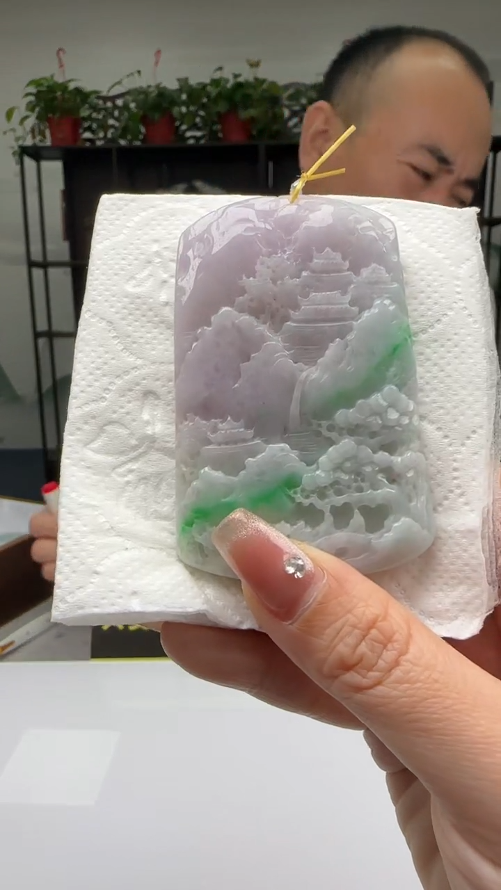 【闪购商品】翡翠颈饰未镶嵌天然翡翠A货吊坠