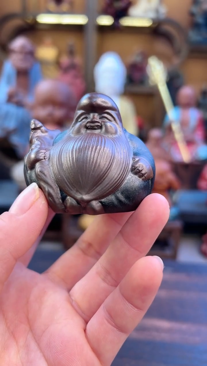 紫砂茶宠器闵紫砂茶宠摆件