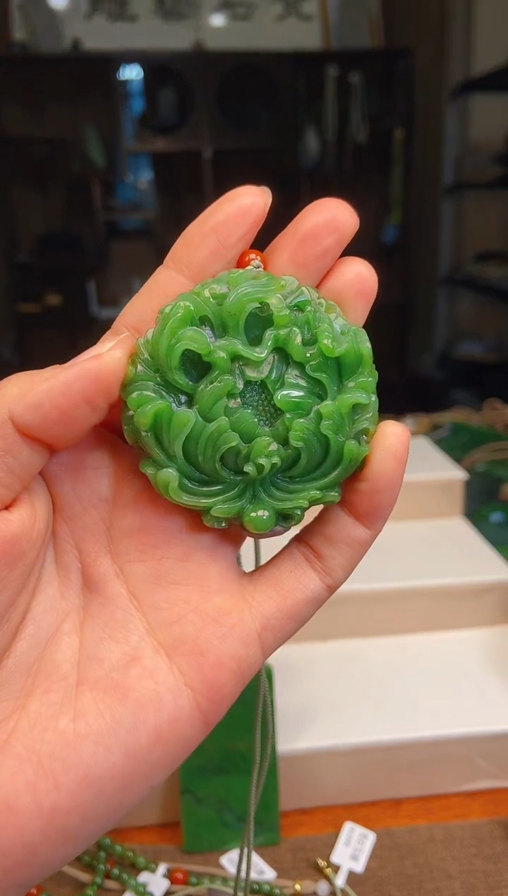 【闪购商品】和田玉挂件未镶嵌1