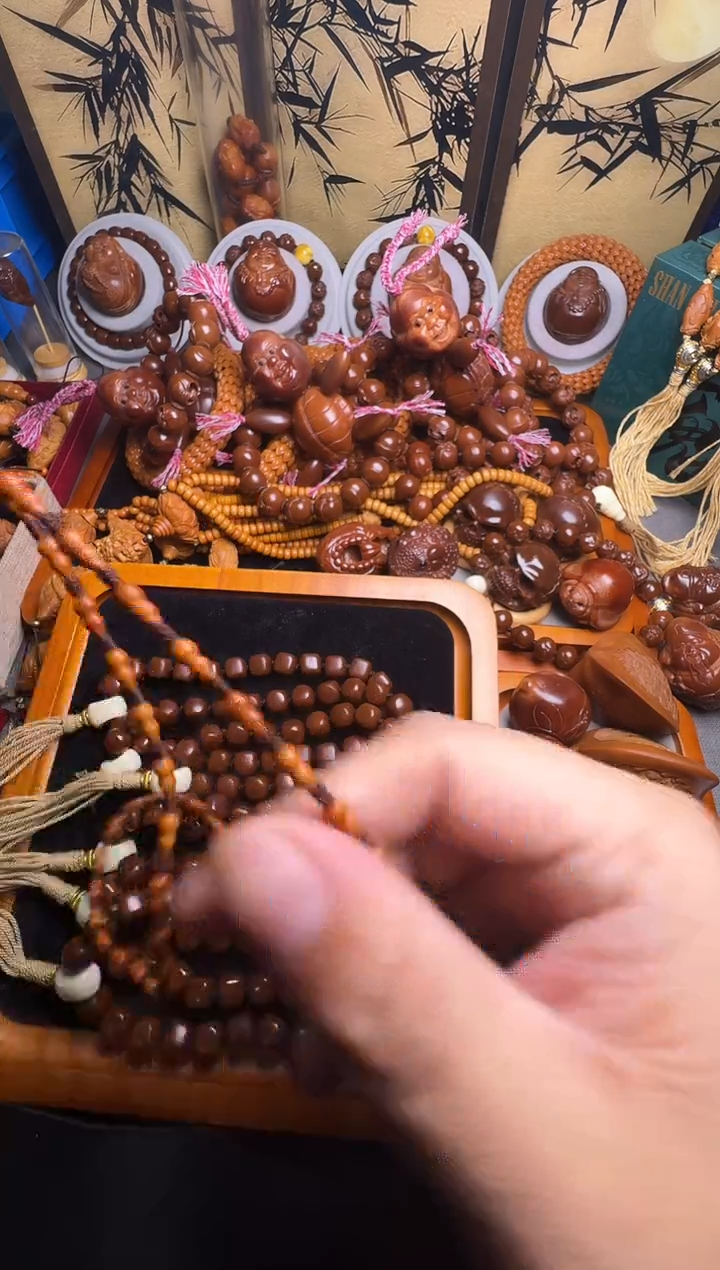 手串橄榄核葫芦脖挂