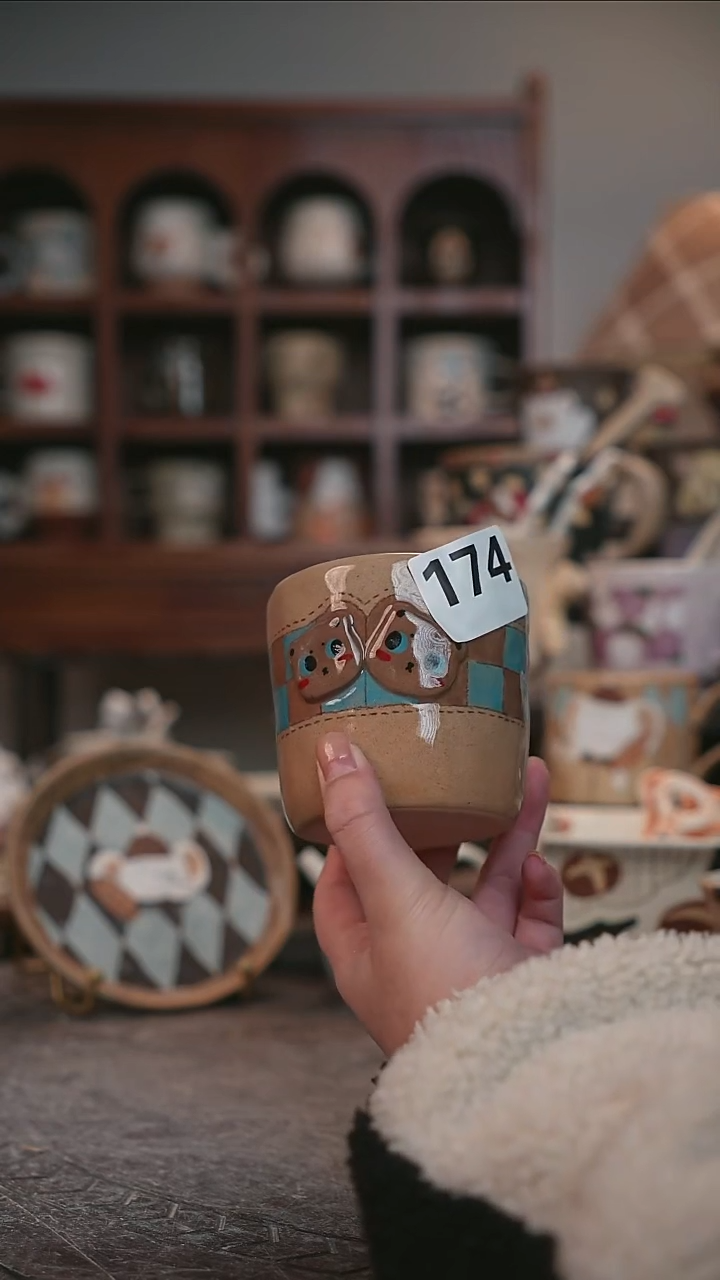 可爱川谷原创陶瓷12.27直播微瑕174