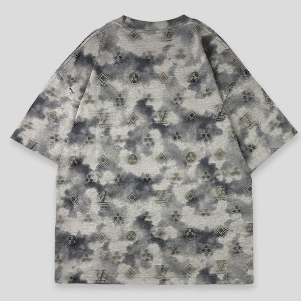 JB-夏季新款时尚短袖修身男女同款高品质短袖T恤9737-F