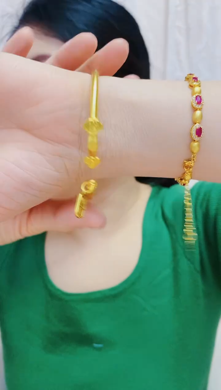 合金无041如意手镯