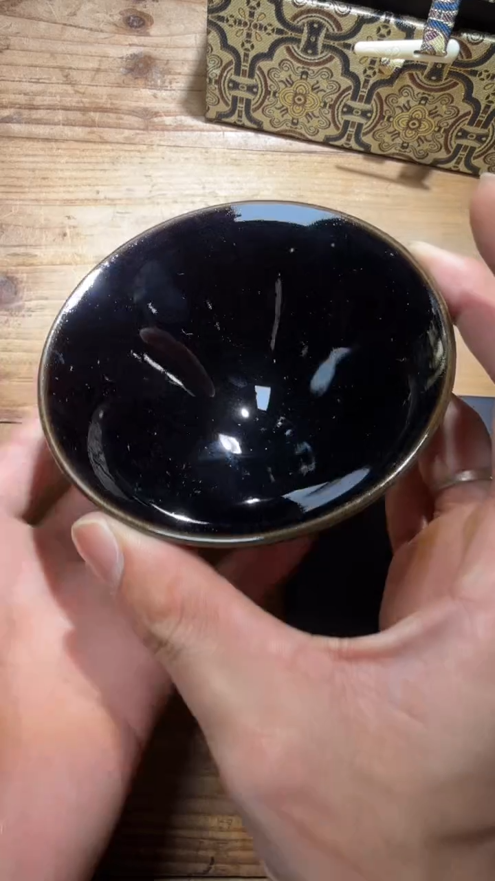 茶盏黄美金建盏精品分享283