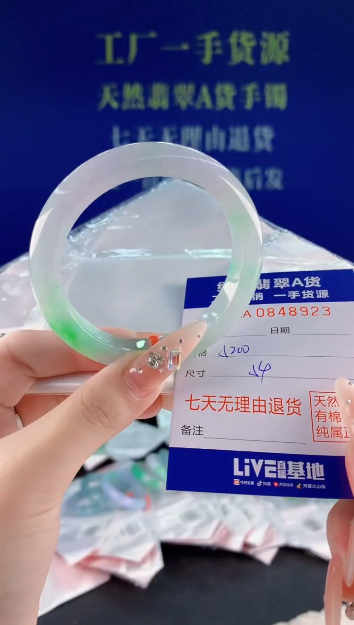 未镶嵌手镯翡翠23