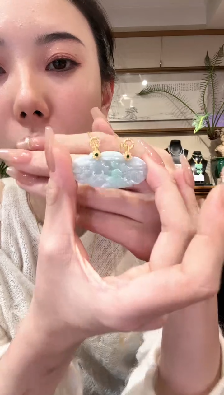 【闪购商品】翡翠颈饰未镶嵌国风