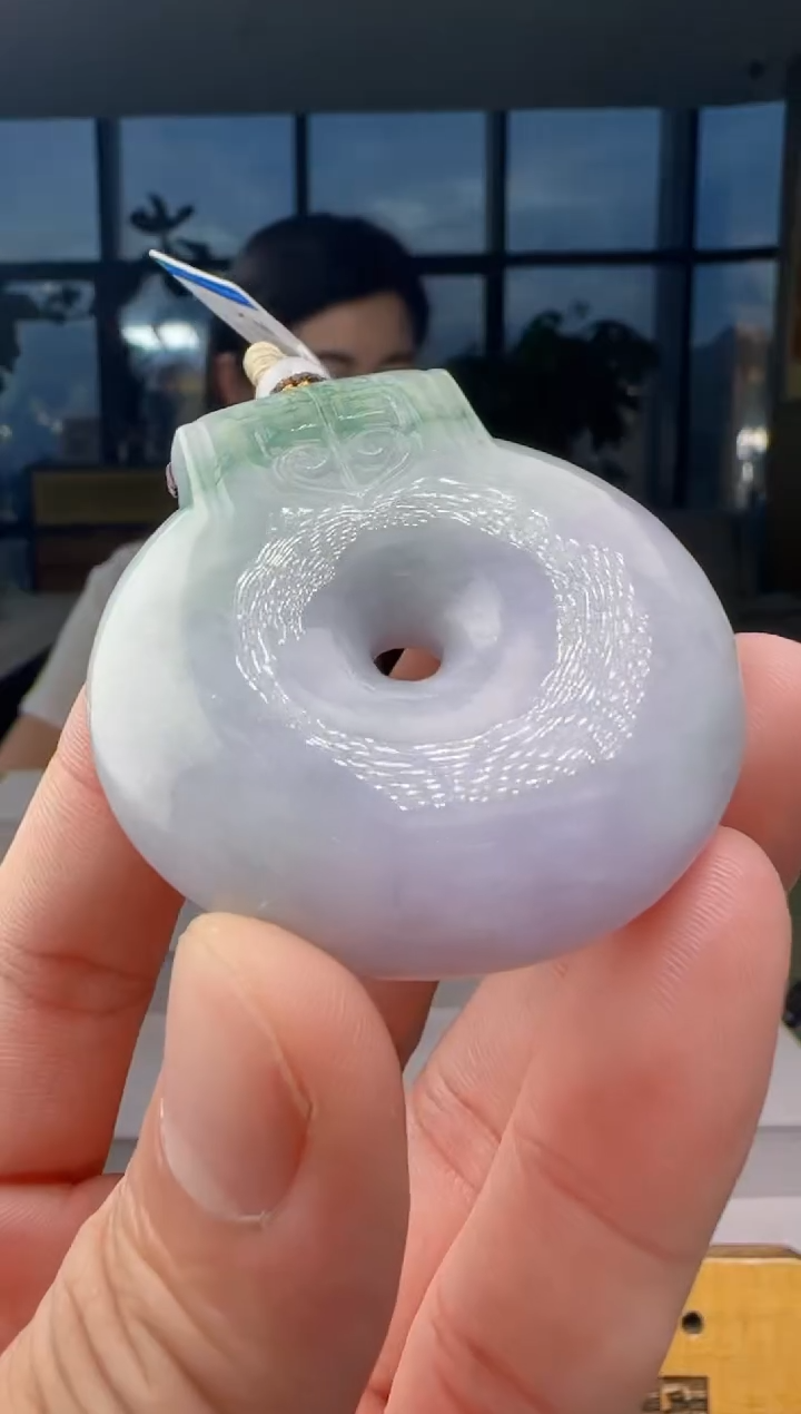 翡翠未镶嵌吊坠(不含链)AX@@60B7J15976