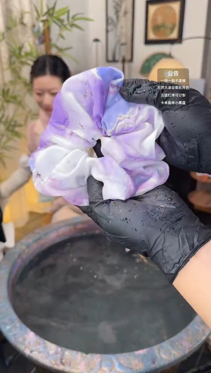 25 紫色 超大肠发圈