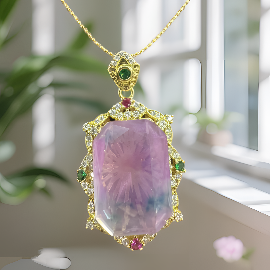 典雅级【尊铂高端甄选】时尚吊坠d027