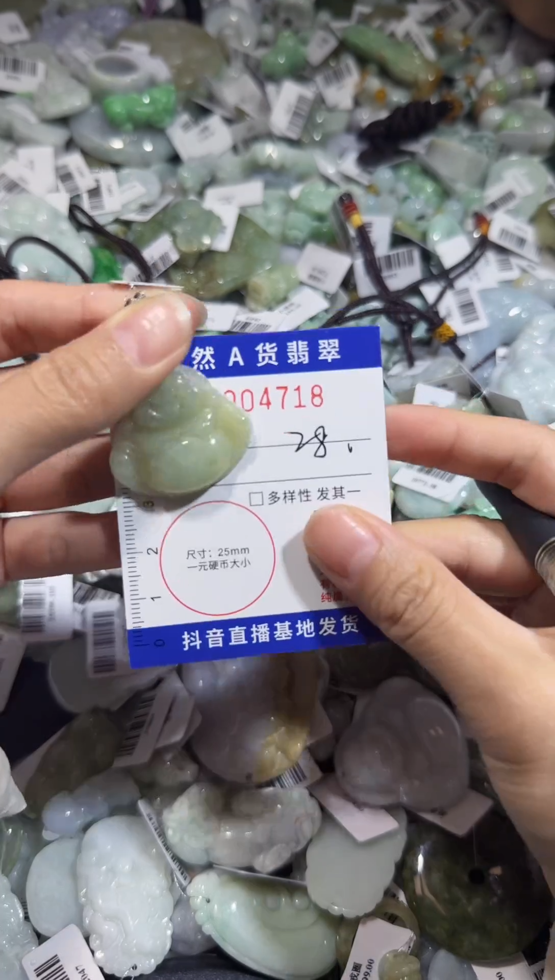 【闪购商品】翡翠颈饰未镶嵌00004718