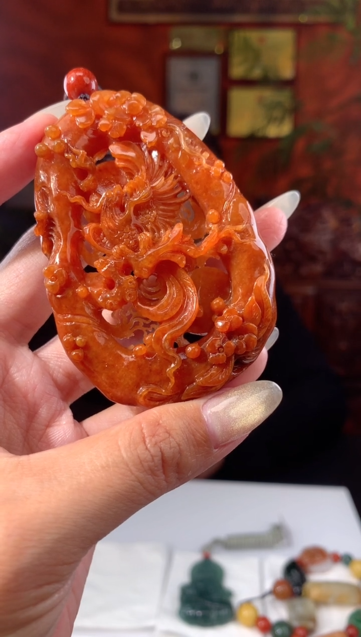 【闪购商品】定制翡翠未镶嵌挂件发货（拍一发一）