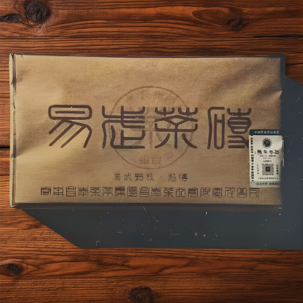 【昌泰旗舰普洱】昌泰1999易武古树大叶茶砖/800g  熟茶