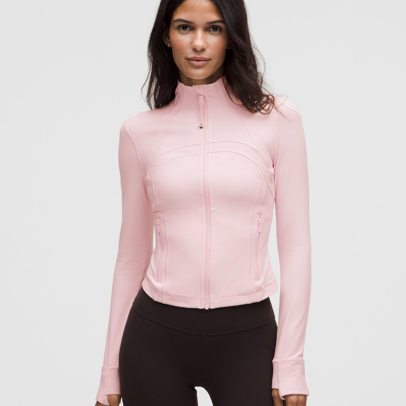 lululemon Define Cropped Jacket Nulu短款女瑜伽外套 黑五折扣