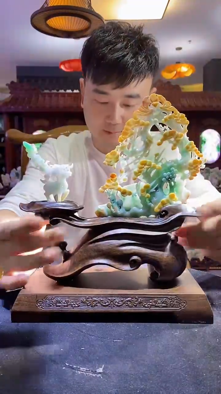 未镶嵌定制翡翠03/1220/W/鹿