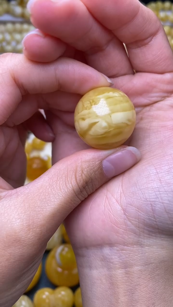 裸石蜜蜡未镶嵌葵.71 尺寸25+微瑕