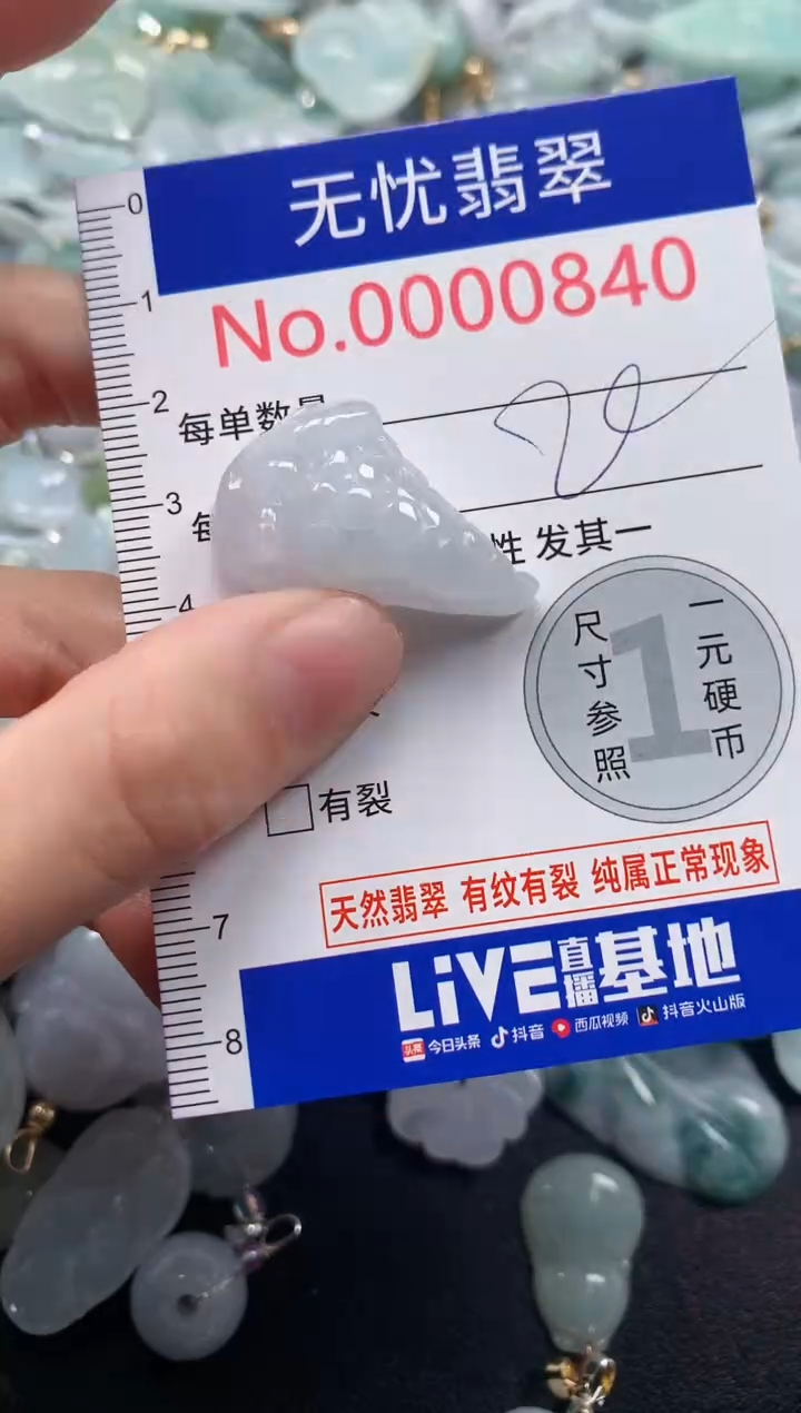 颈饰未镶嵌翡翠840