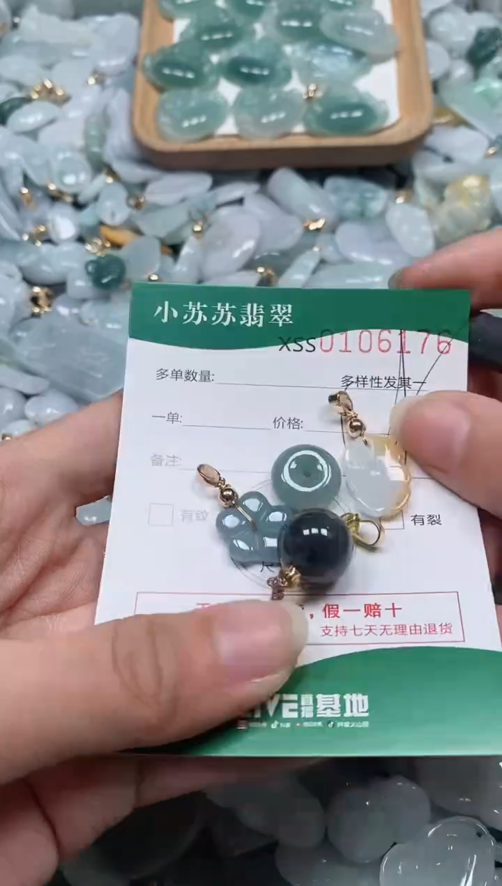 【闪购商品】翡翠颈饰未镶嵌闪购商品0106176