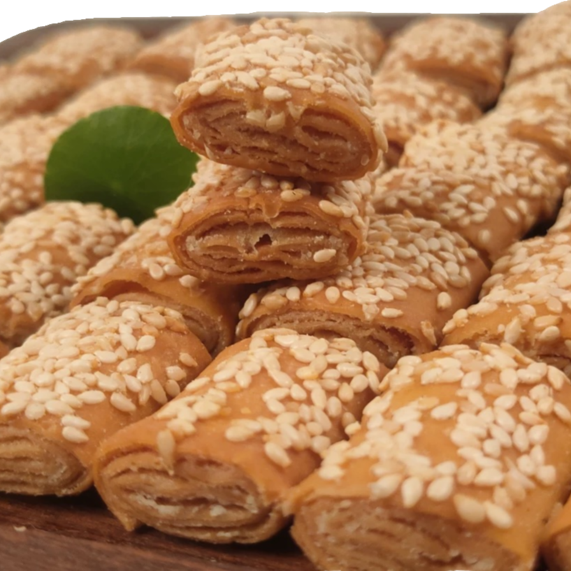 【非油炸无添加】一口酥休闲零食美食中式糕点缸炉烧饼油酥烧饼非物质文化遗产 拍两桶送一桶