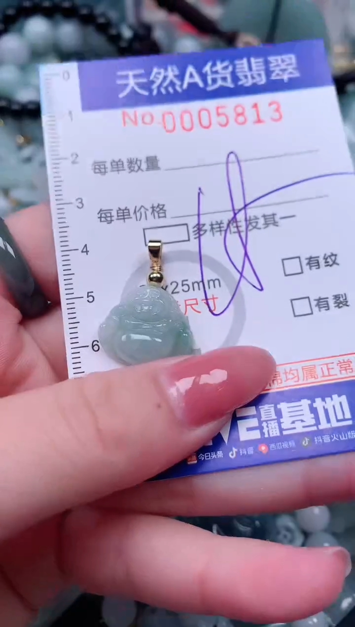 【闪购商品】翡翠颈饰未镶嵌00005813