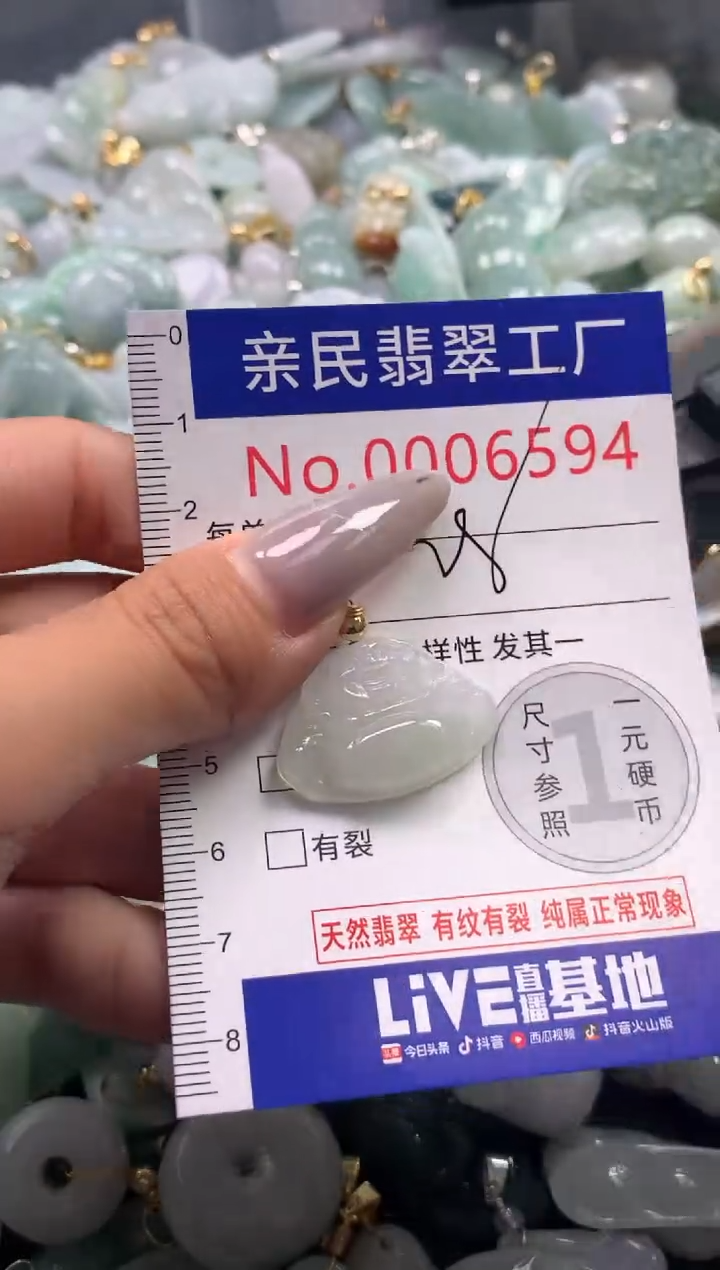 颈饰未镶嵌翡翠6594