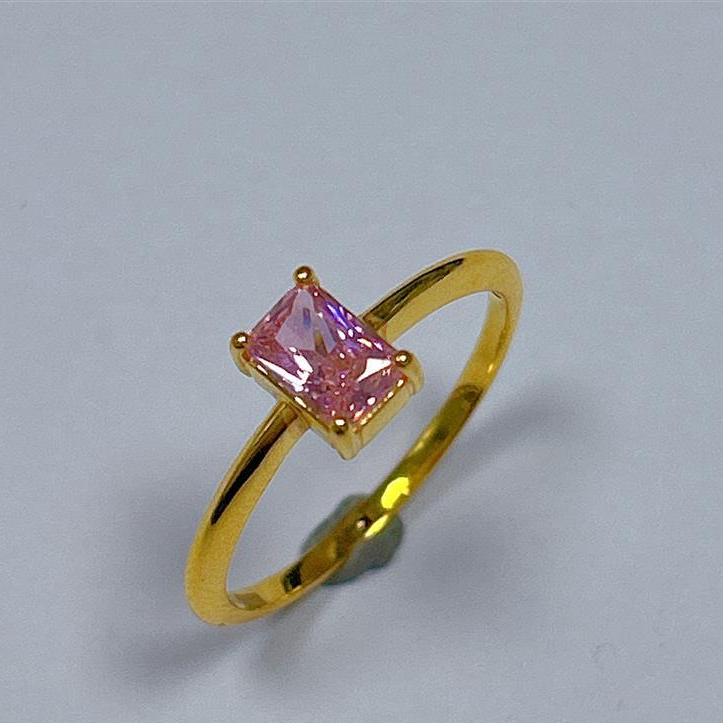 福满圆珠宝3  足金999投资金 6D硬金粉色公主配饰