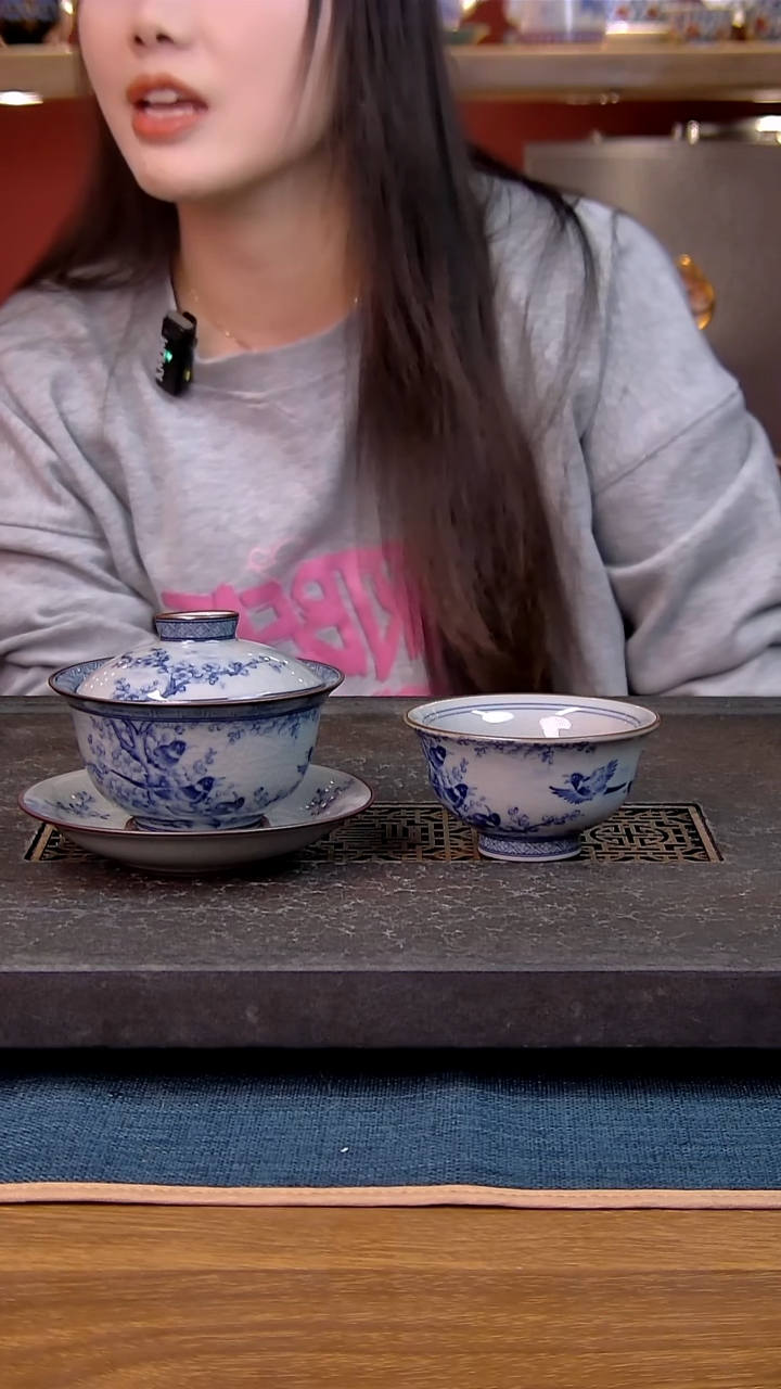 简装家用款2件套 老陶泥开片纹陶瓷茶具