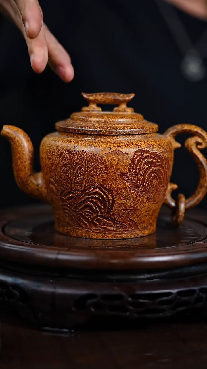 茶壶紫砂宜兴知衍传器原矿全手1