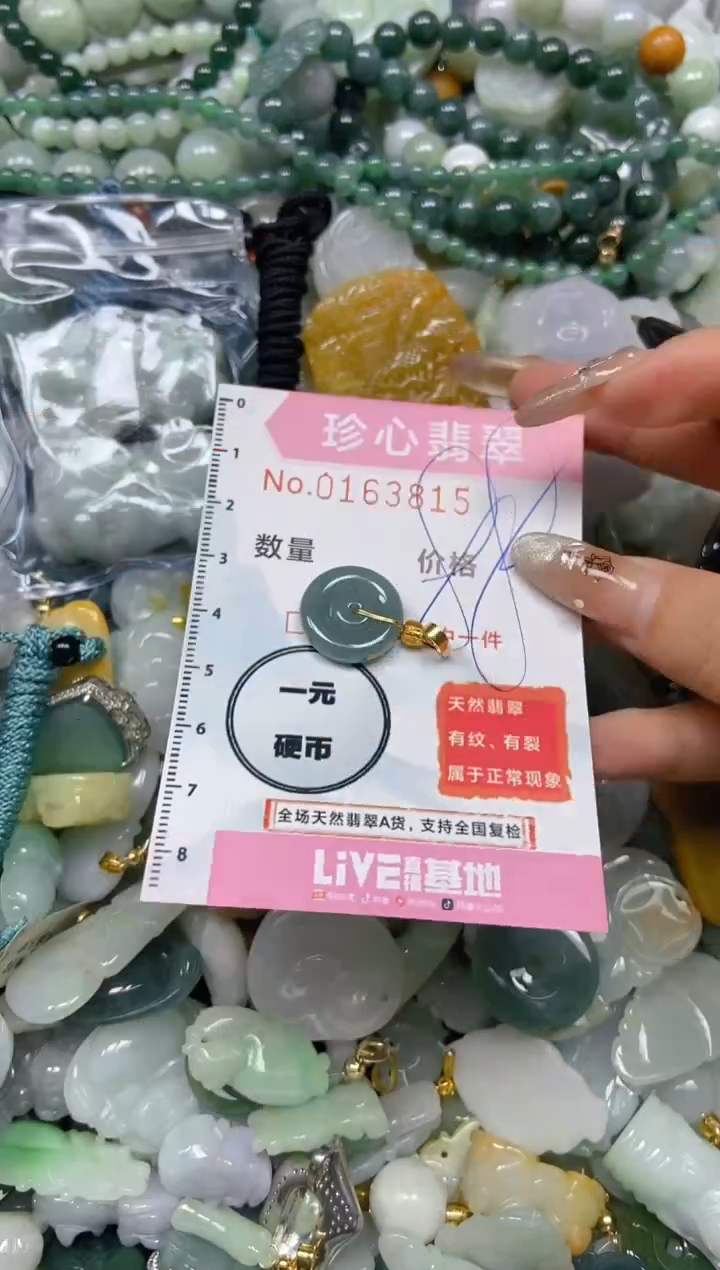 【闪购商品】翡翠颈饰未镶嵌闪购0163815